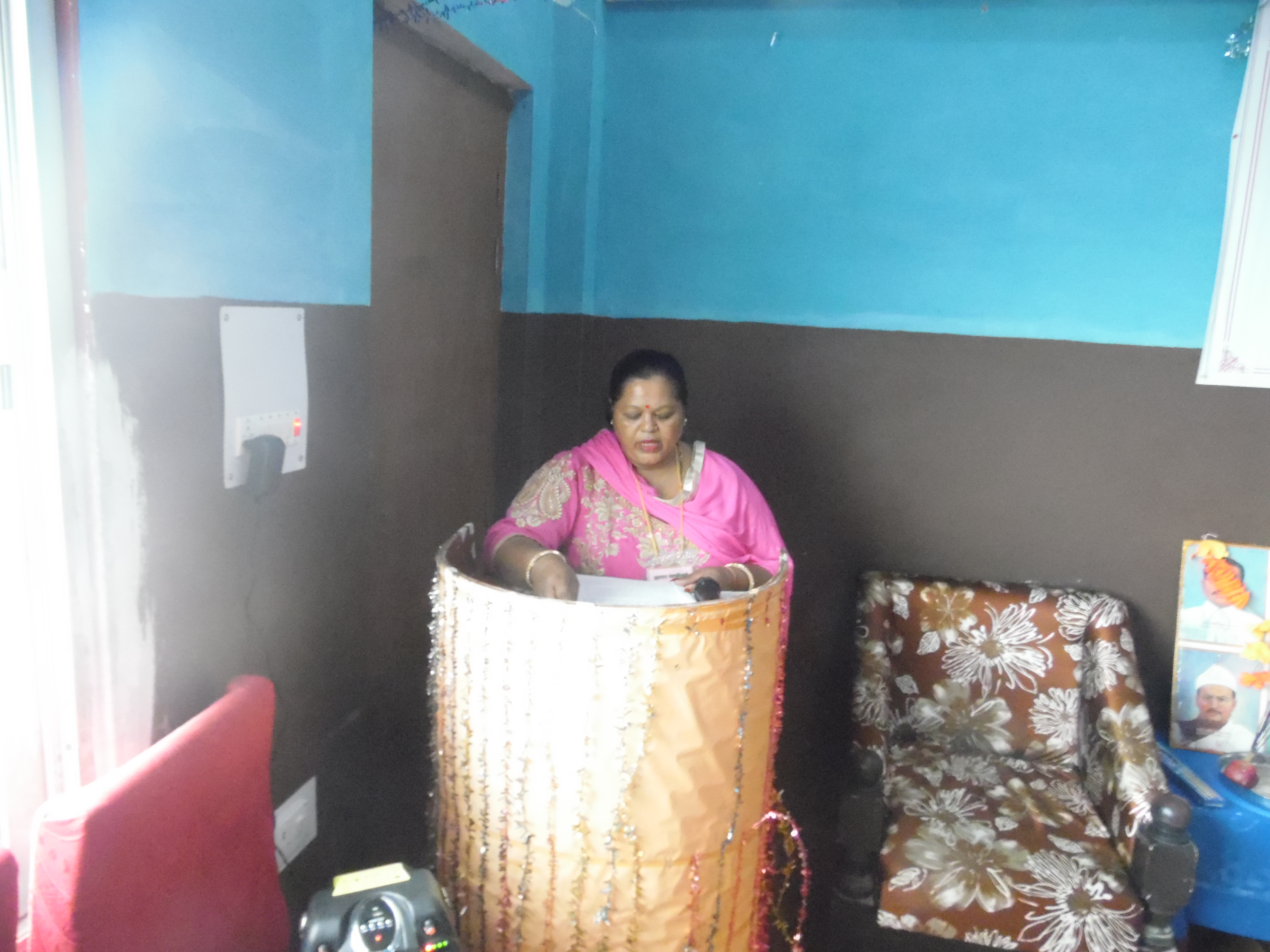 नीति तथा कार्यक्रम प्रस्तुत गर्नु हुदै नगर उप प्रमुख ज्यु 